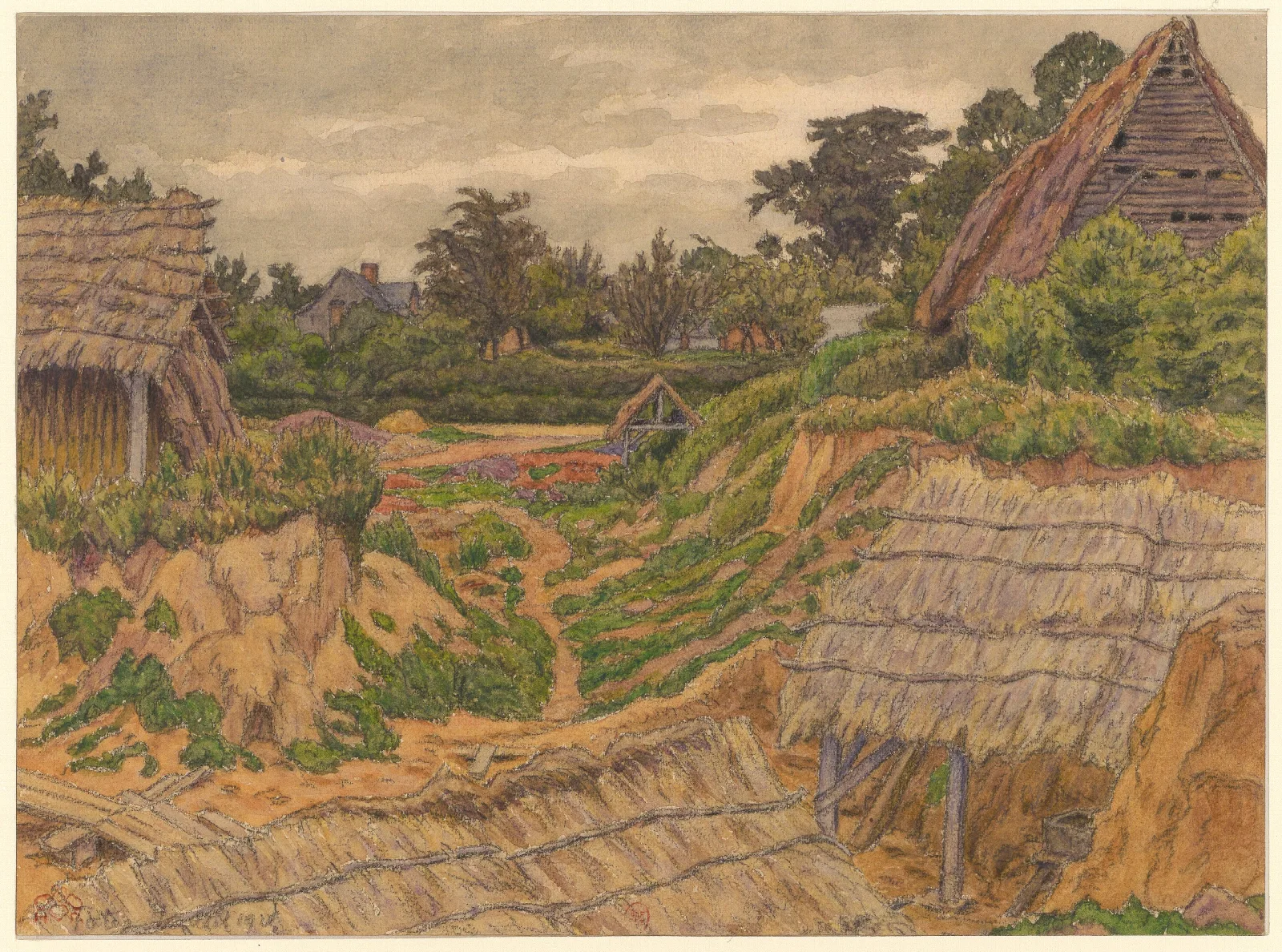Totes 5 Wall Art by Henri Rivière - Canvas Print