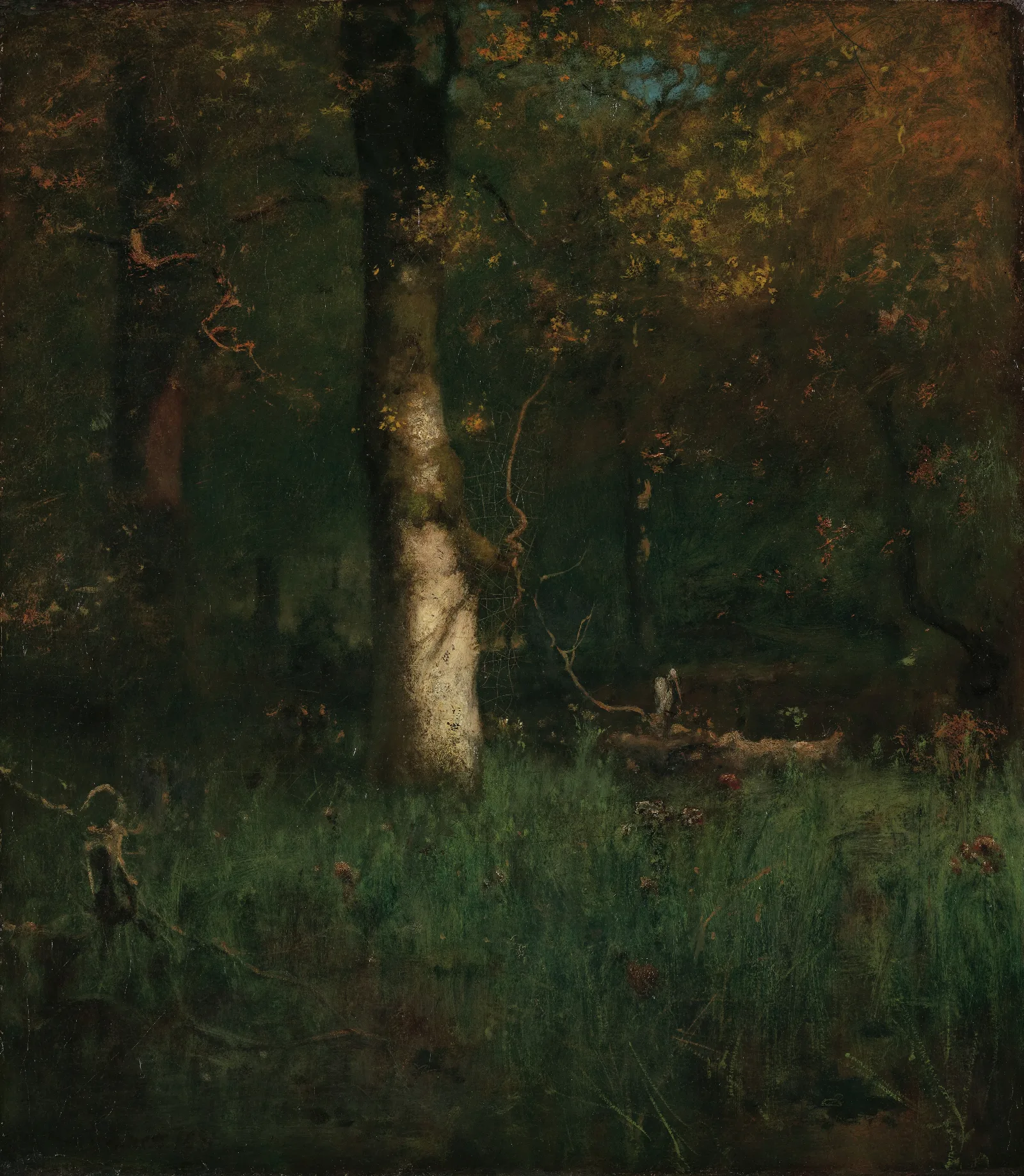 The Home Of The Heron 2 Wall Art by George Inness - Canvas Print