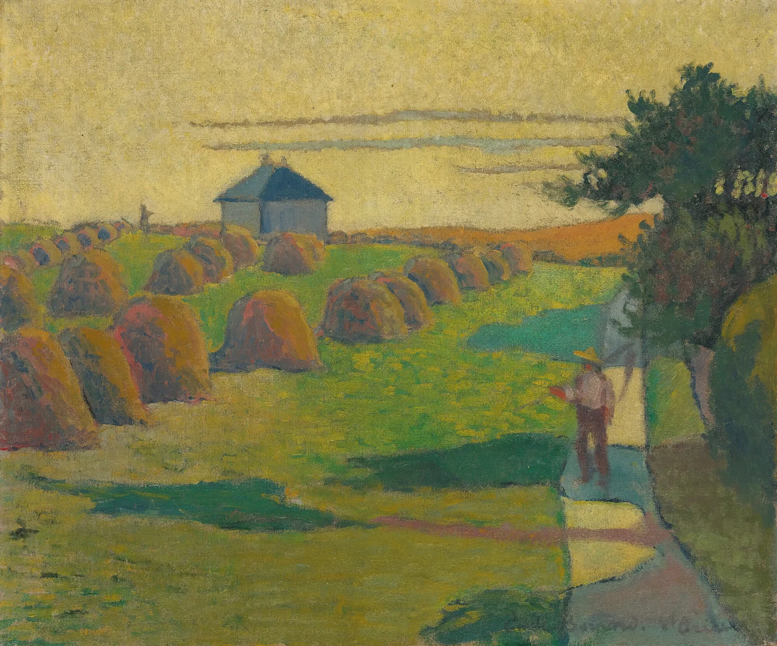 Saint Briac Wall Art by Emile Bernard - Canvas Print