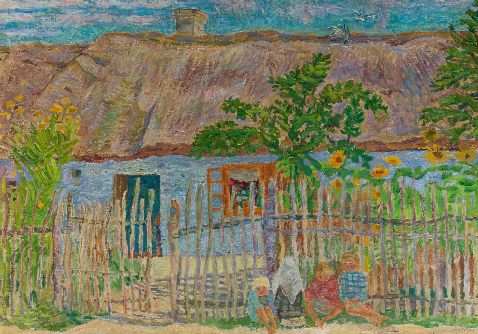 Cottage Wall Art by Zygmunt Waliszewski - Canvas Print