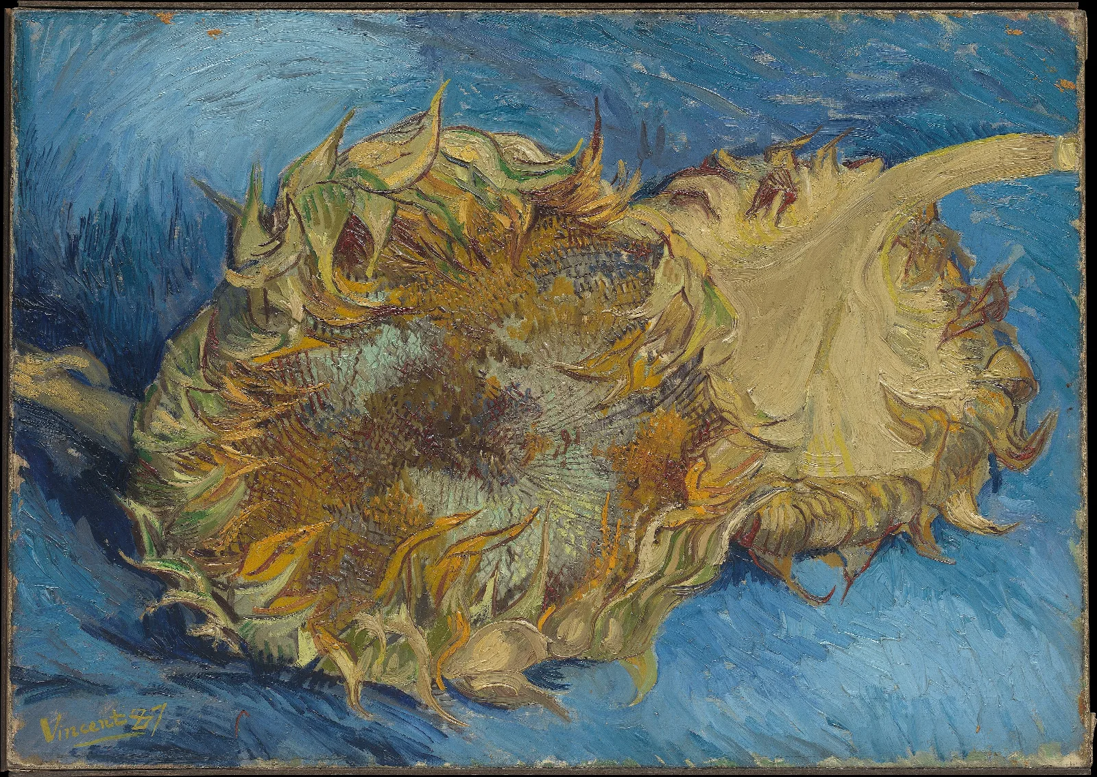 Sunflowers Wall Art by Vincent van Gogh - Canvas Print