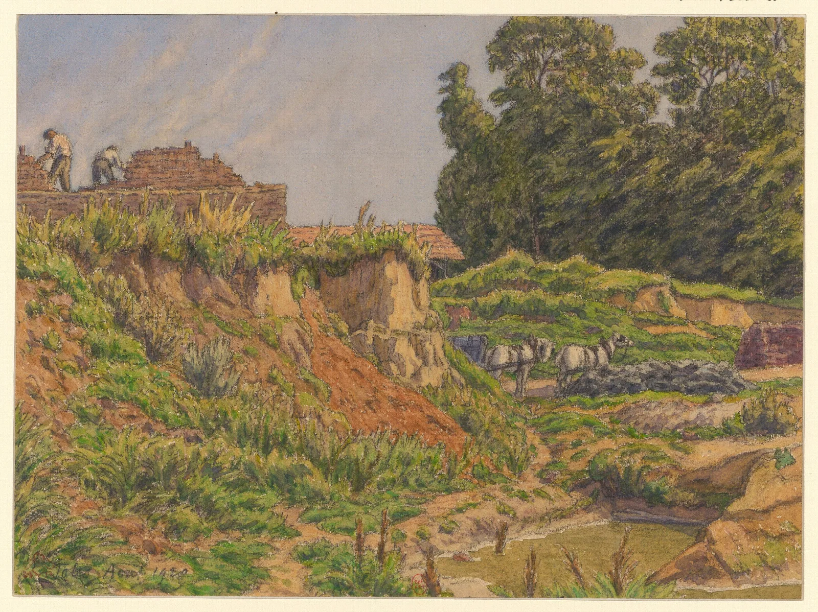 Totes 8 Wall Art by Henri Rivière - Canvas Print