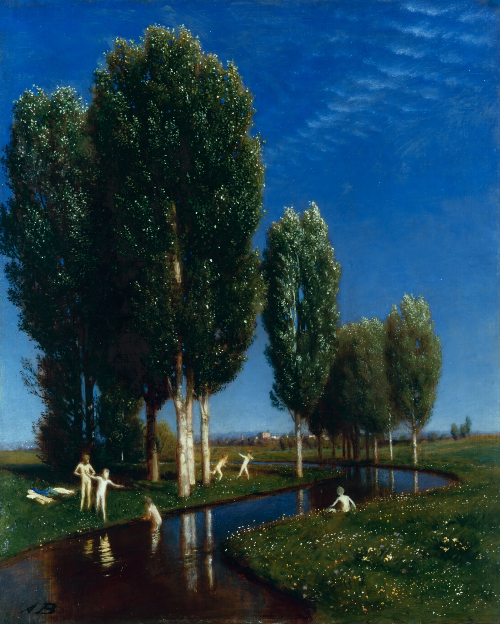 Summer Day Wall Art by Arnold Böcklin - Canvas Print