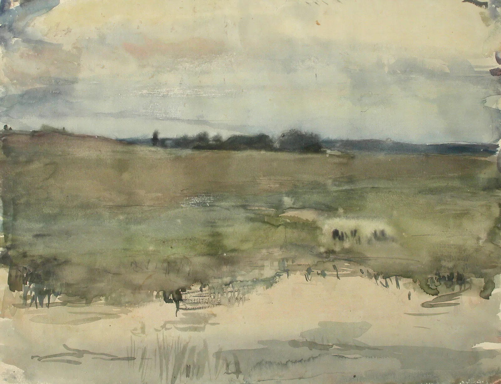 Landscape 154 Wall Art by Magnus Enckell - Canvas Print