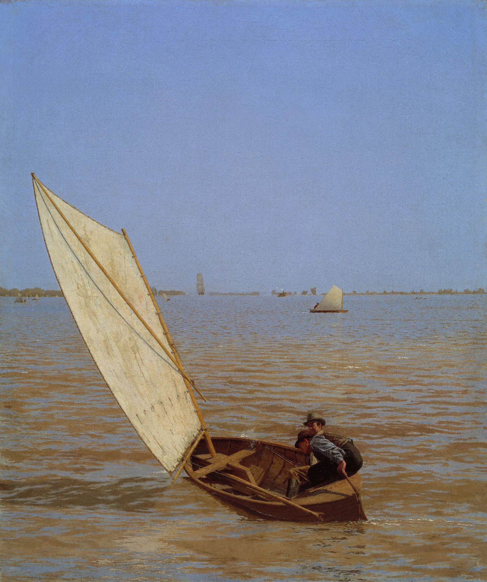 Starting Out After Rail Wall Art by Thomas Eakins - Canvas Print