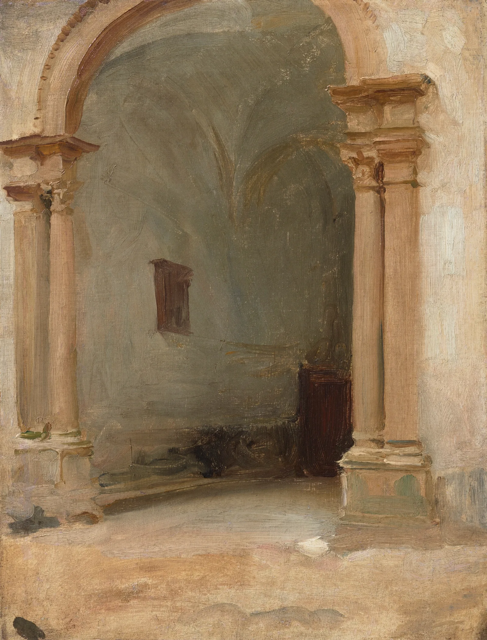 An Archway Wall Art by John Singer Sargent - Canvas Print