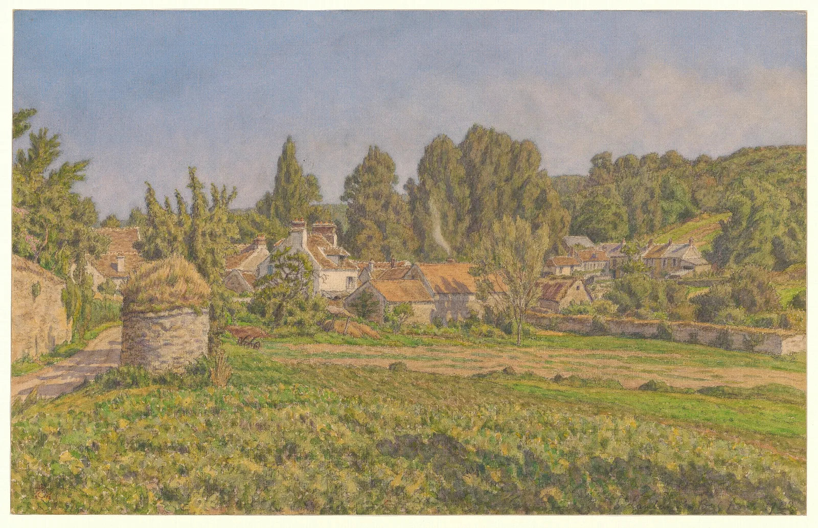 Saint Lambert Des Bois 7 Wall Art by Henri Rivière - Canvas Print