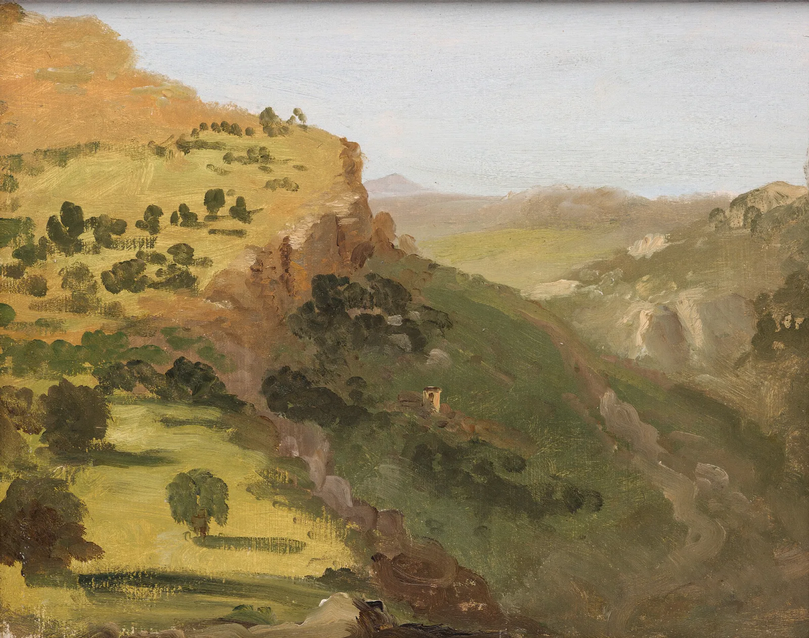 Italian Landscape 19 Wall Art by Thomas Cole - Canvas Print
