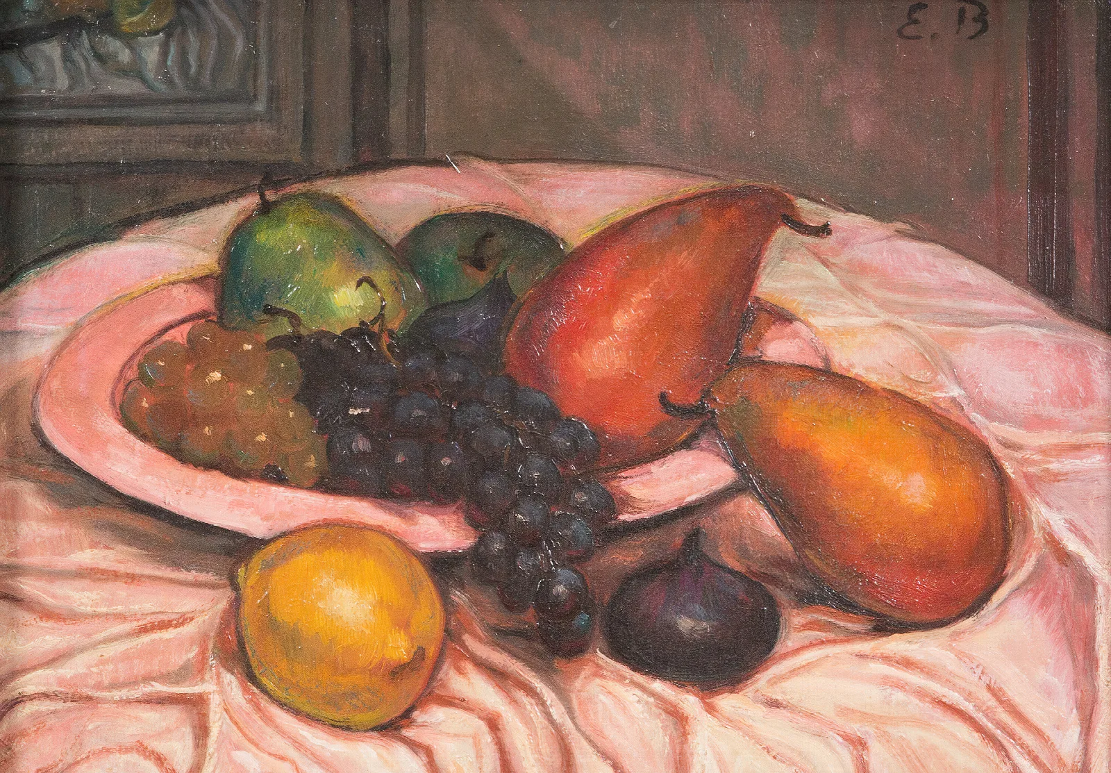 Nature Morte Aux Fruits 5 Wall Art by Emile Bernard - Canvas Print