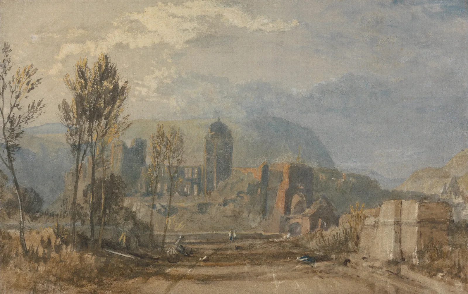 Andernach Wall Art by Joseph Mallord William Turner - Canvas Print