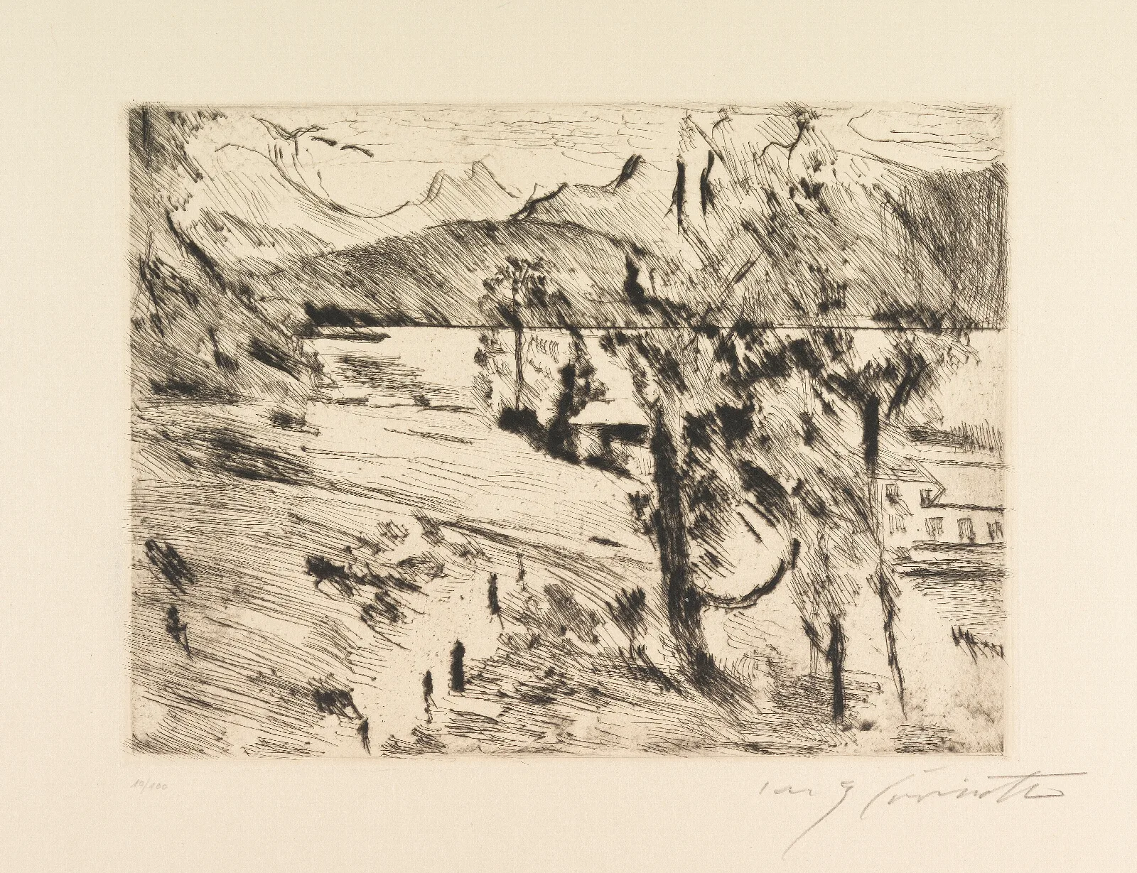 Walchensee Wall Art by Lovis Corinth - Canvas Print