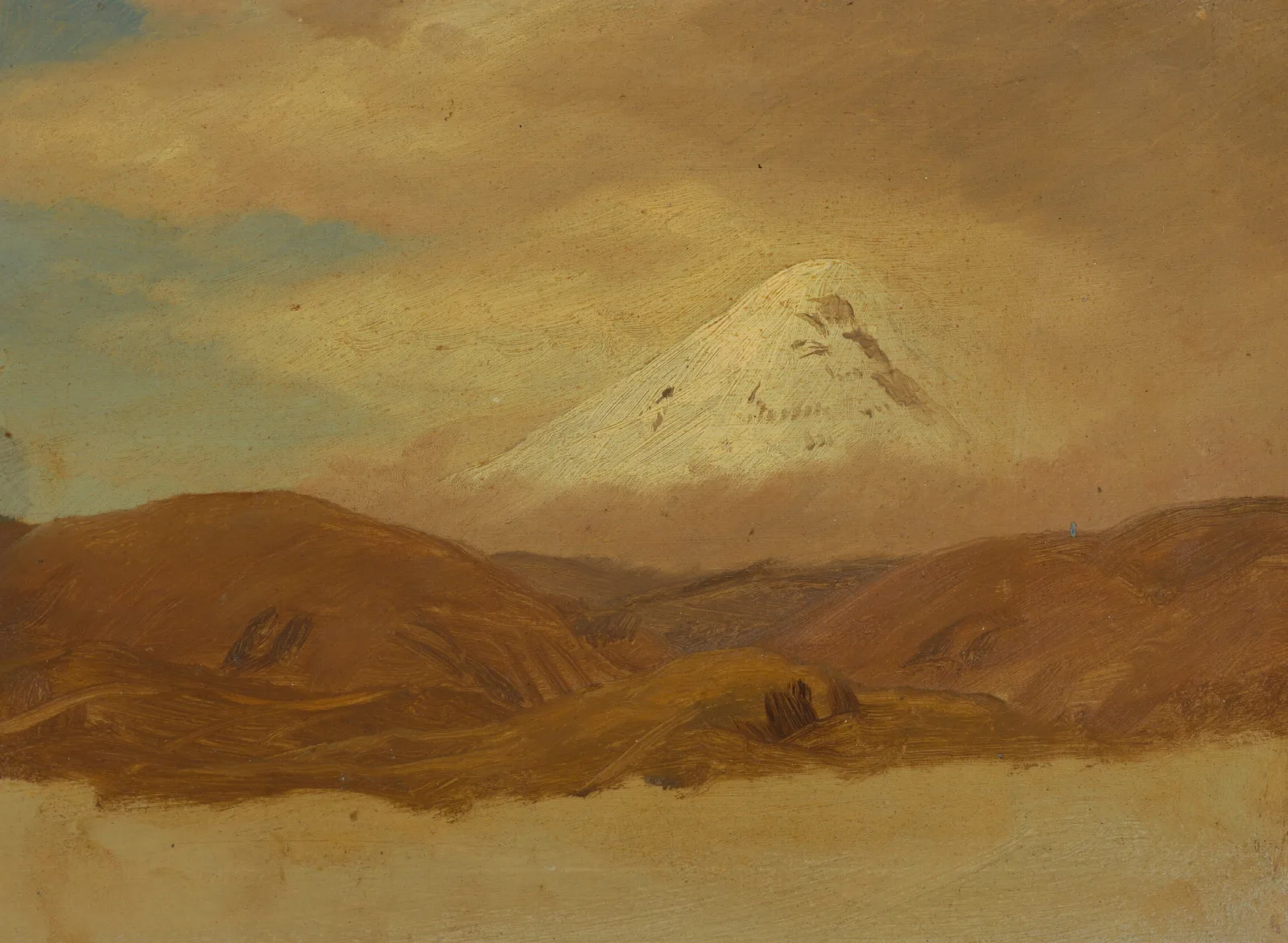 Ecuador Mt Chimborazo Wall Art by Frederic Edwin Church - Canvas Print
