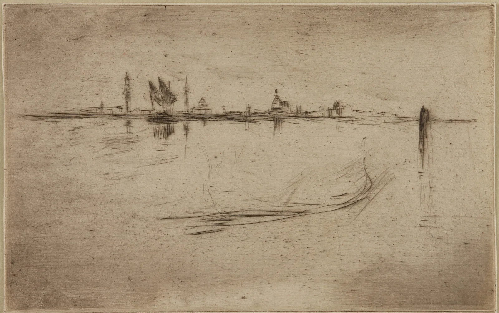 Islands Evening Wall Art by James Abbott McNeill Whistler - Canvas Print