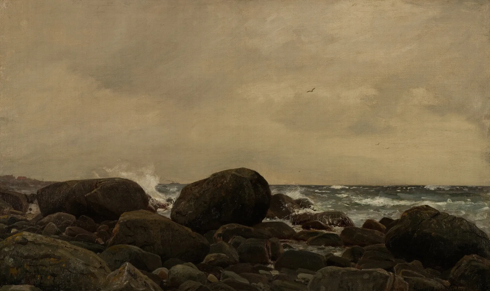 Regnstemningjaeren Wall Art by Amaldus Nielsen - Canvas Print