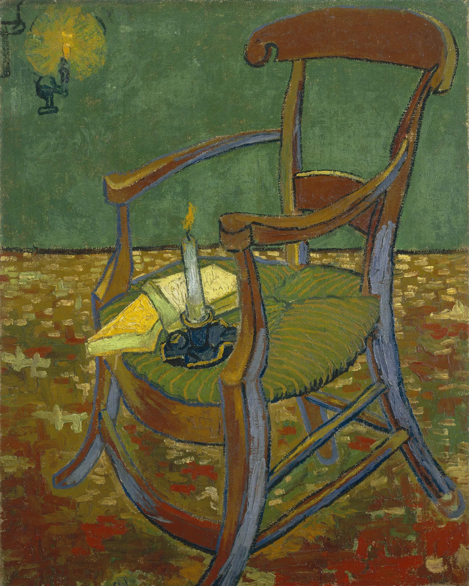Gauguins Chair Wall Art by Vincent van Gogh - Canvas Print