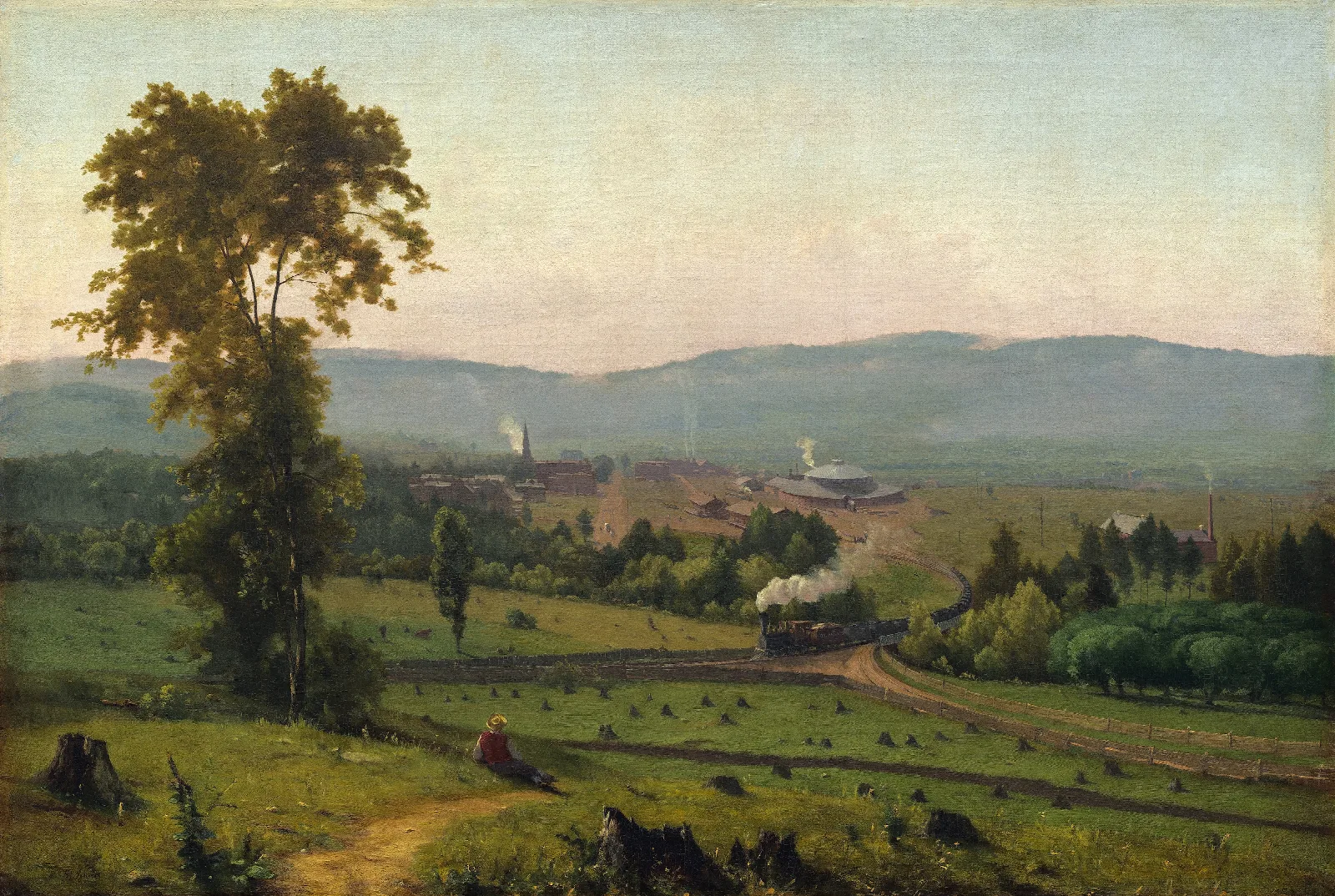 The Lackawanna Valley Wall Art by George Inness - Canvas Print