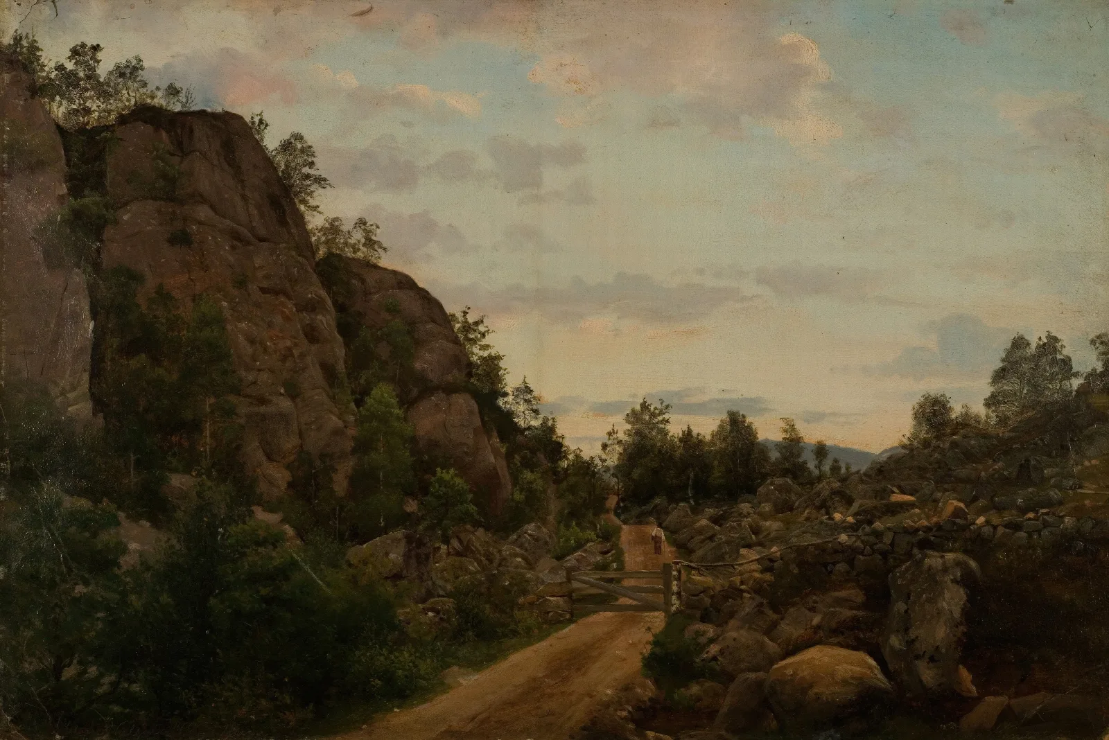 Froislandsveien Mandal Wall Art by Amaldus Nielsen - Canvas Print
