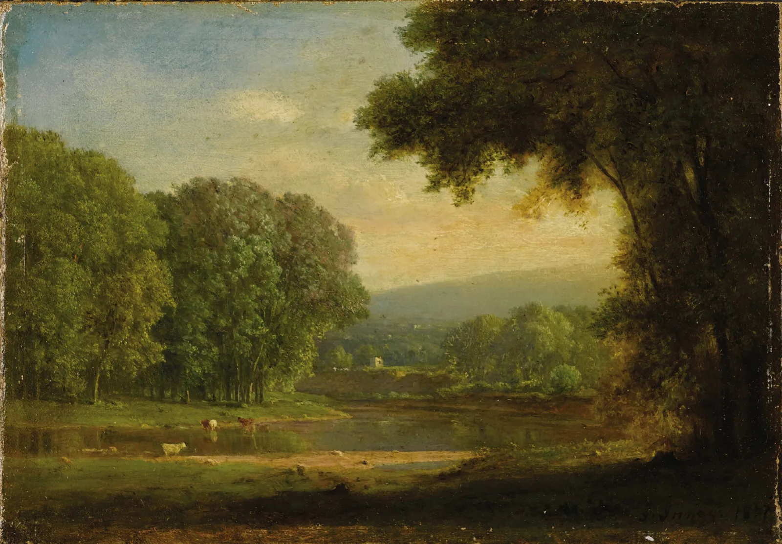 Landscape 215 Wall Art by George Inness - Canvas Print