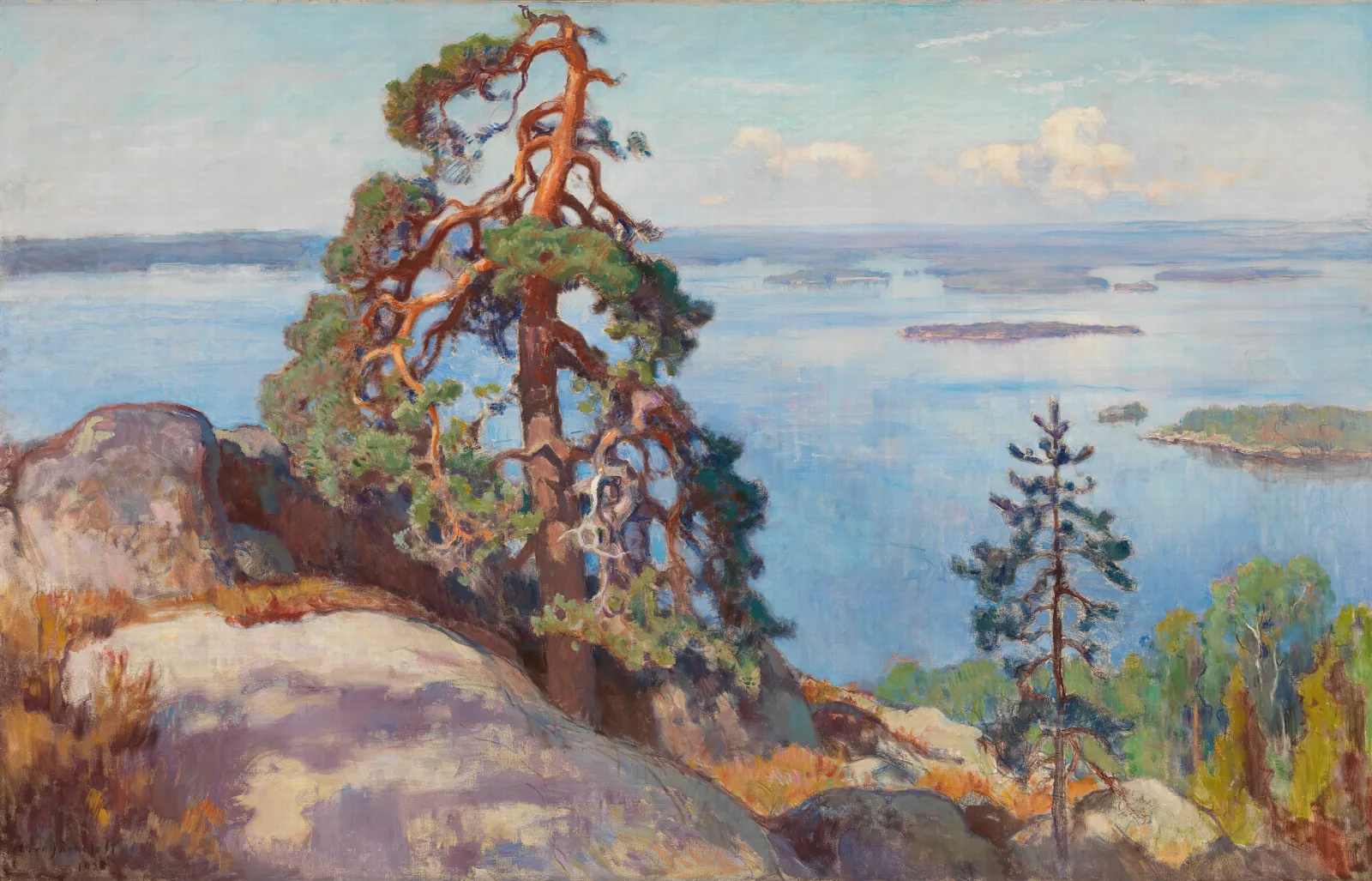 Landscape From Koli Wall Art by Eero Järnefelt - Canvas Print
