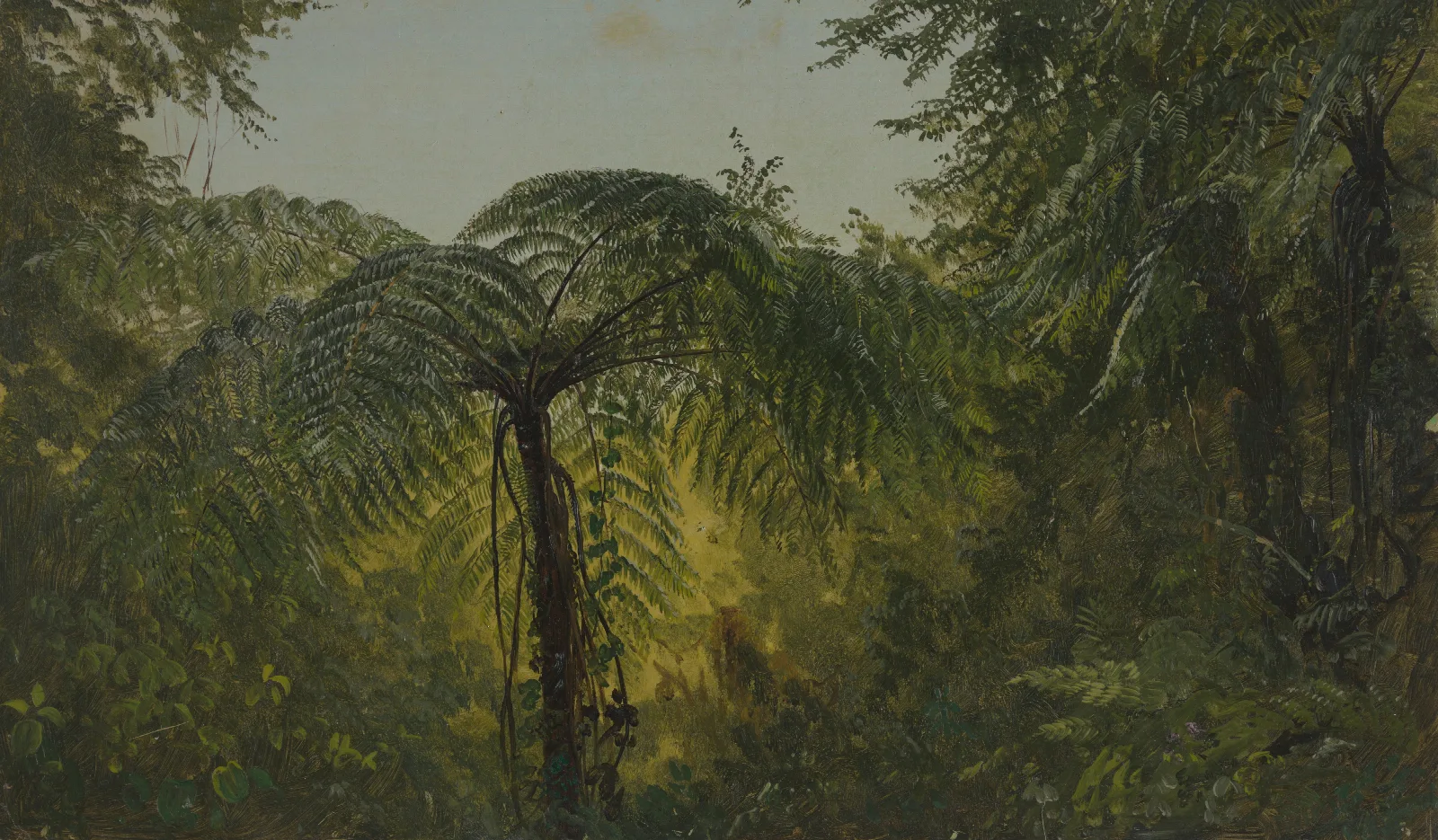 Tropical Landscape Wall Art by Frederic Edwin Church - Canvas Print