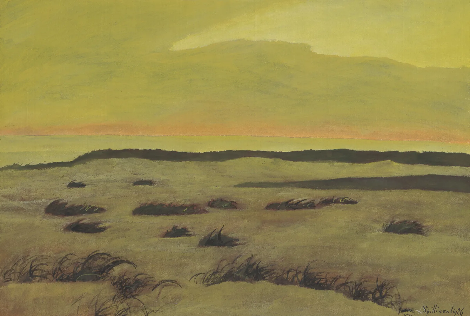Duinen Wall Art by Léon Spilliaert - Canvas Print