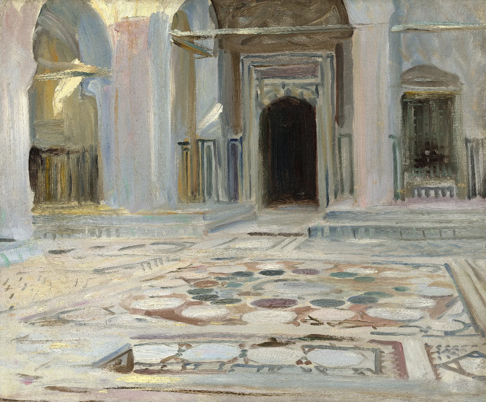 Pavement Cairo Wall Art by John Singer Sargent - Canvas Print