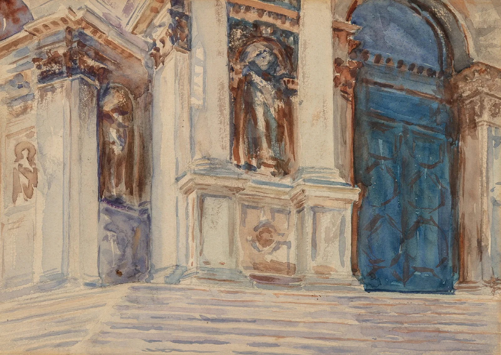 Santa Maria Della Salute Venice 6 Wall Art by John Singer Sargent - Canvas Print