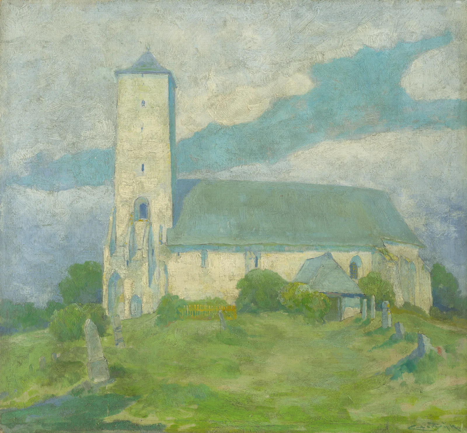 Church In Svinica Wall Art by Ľudovít Čordák - Canvas Print