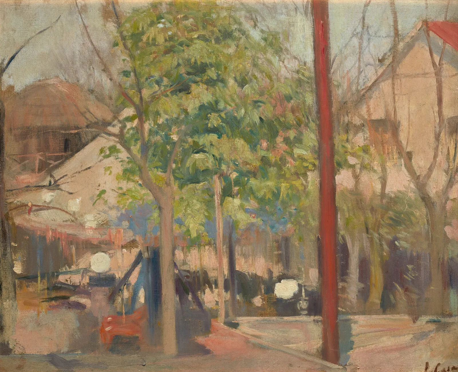 Moulin De La Galette 4 Wall Art by Ramón Casas - Canvas Print