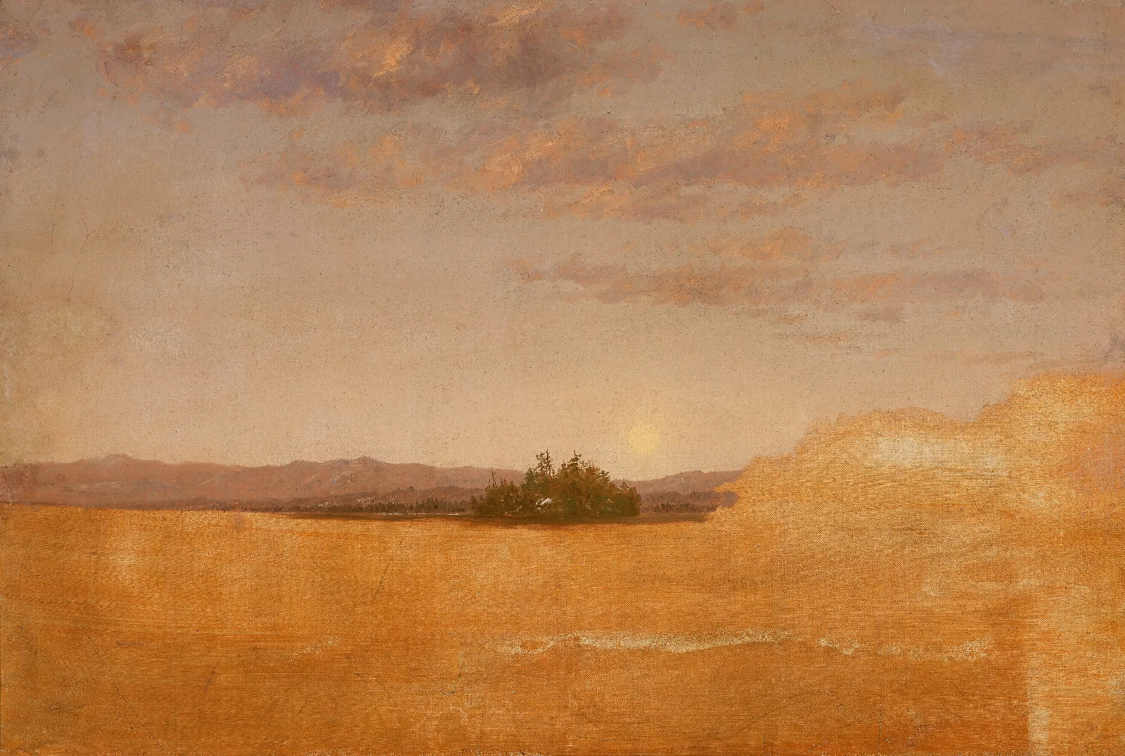 Landscape Sketch 6 Wall Art by Thomas Cole - Canvas Print