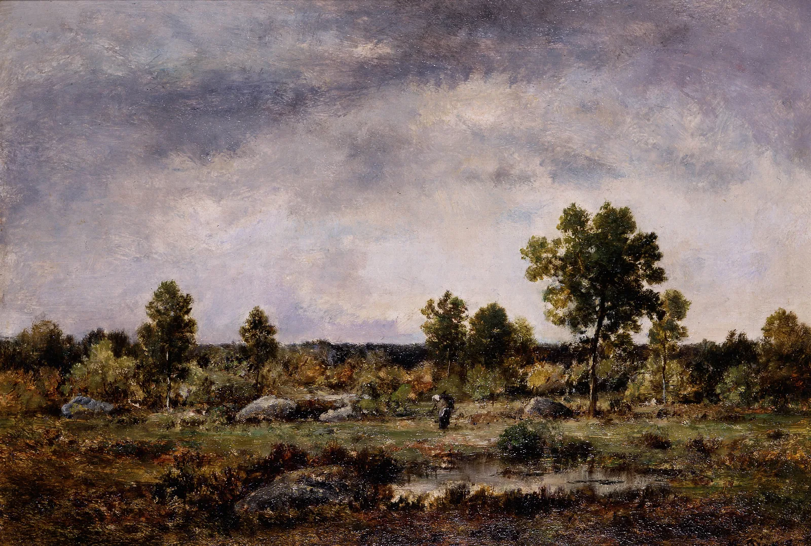 Clearing In The Forest Wall Art by Narcisse-Virgile Diaz de La Peña - Canvas Print