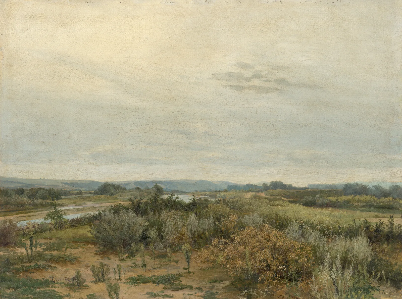 East Slovak Landscape Wall Art by Ľudovít Čordák - Canvas Print