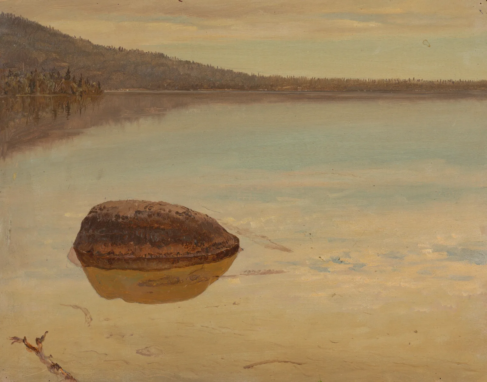 Lake Katahdin Wall Art by Frederic Edwin Church - Canvas Print