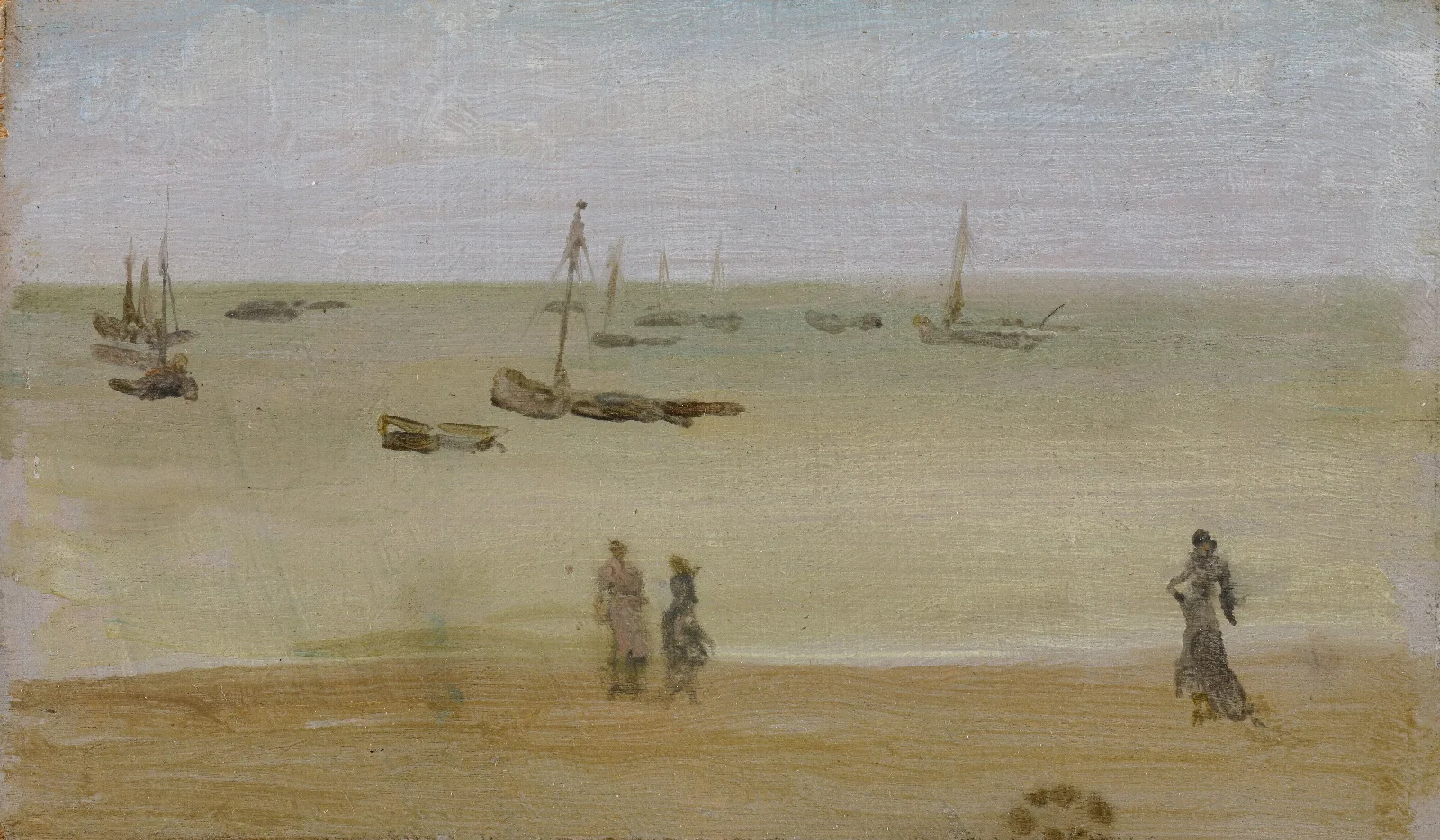 The Seashore Wall Art by James Abbott McNeill Whistler - Canvas Print