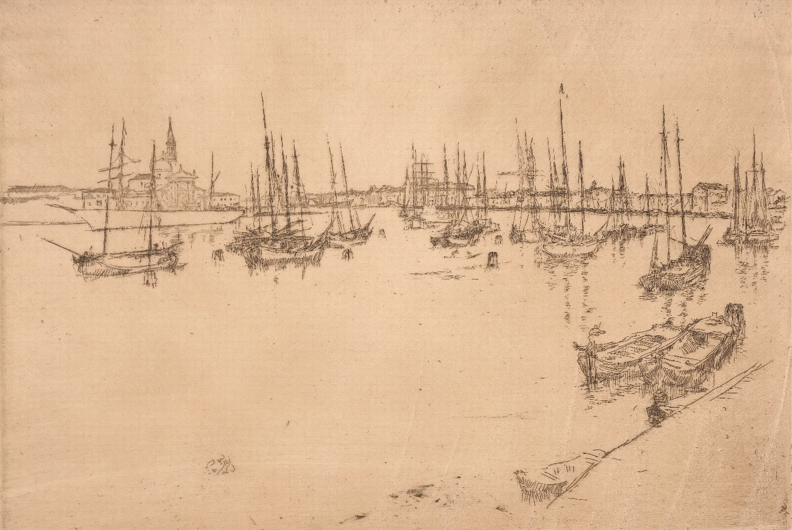 San Giorgio 3 Wall Art by James Abbott McNeill Whistler - Canvas Print