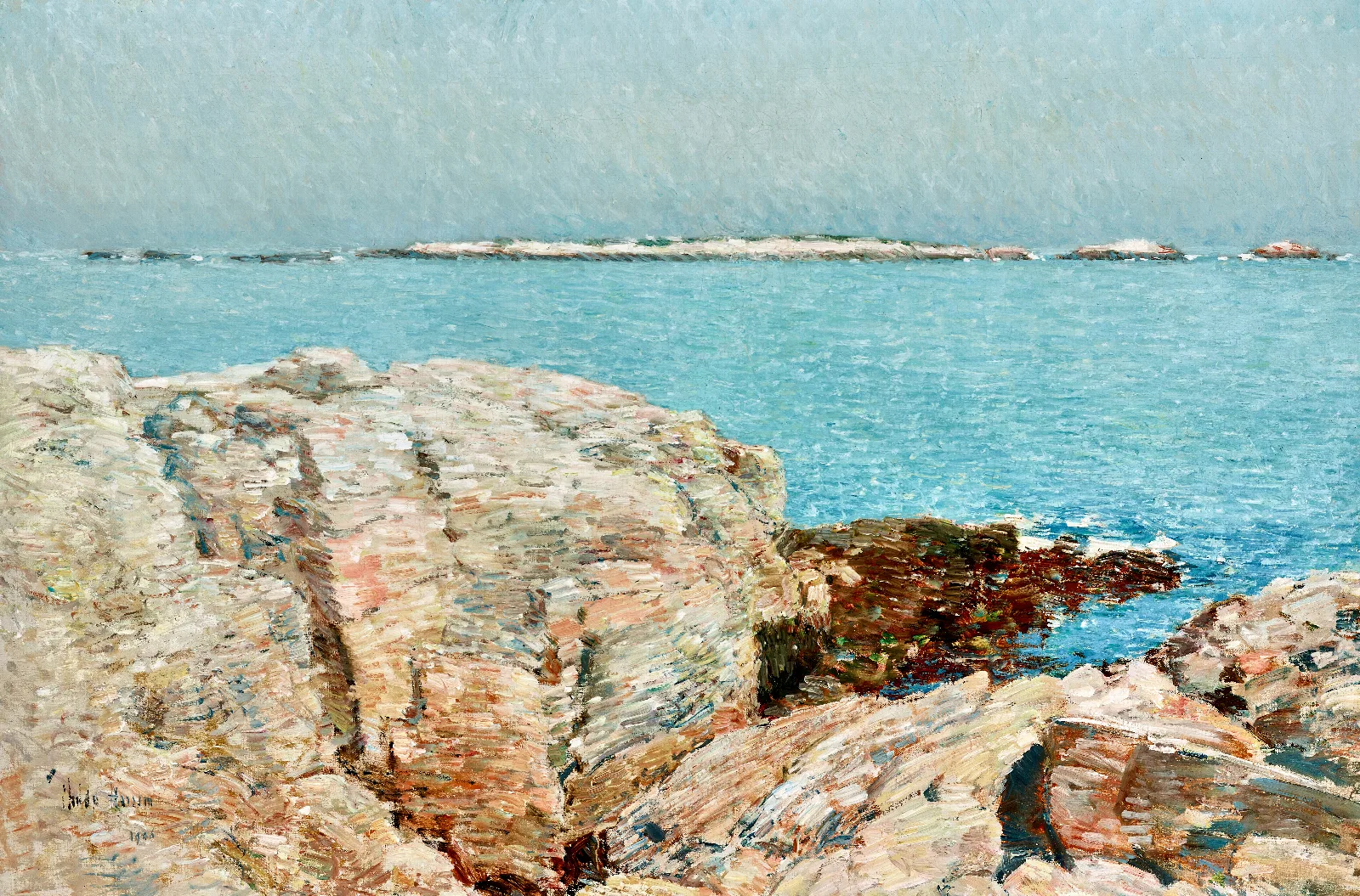 Duck Island Wall Art by Childe Hassam - Canvas Print