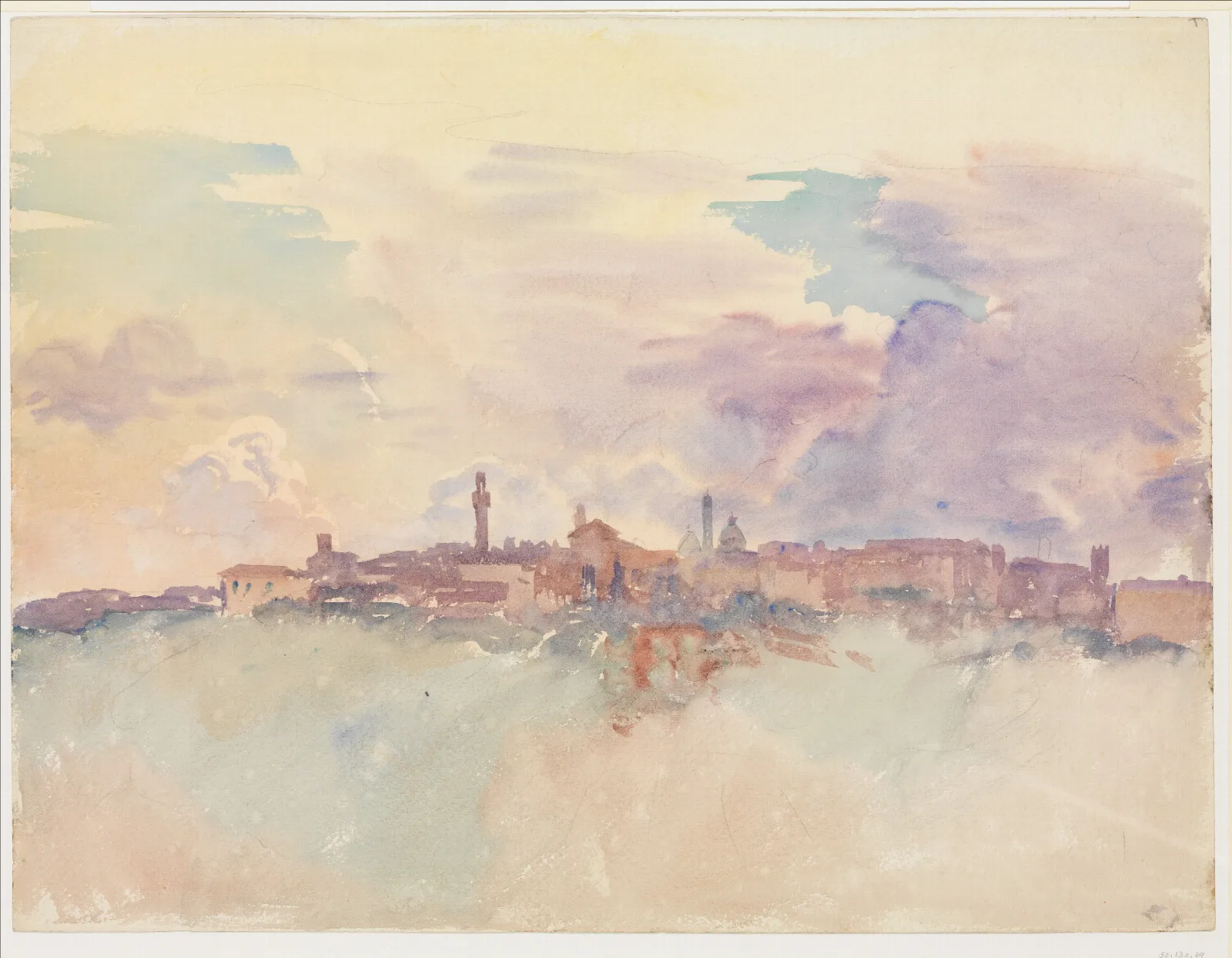Siena Wall Art by John Singer Sargent - Canvas Print