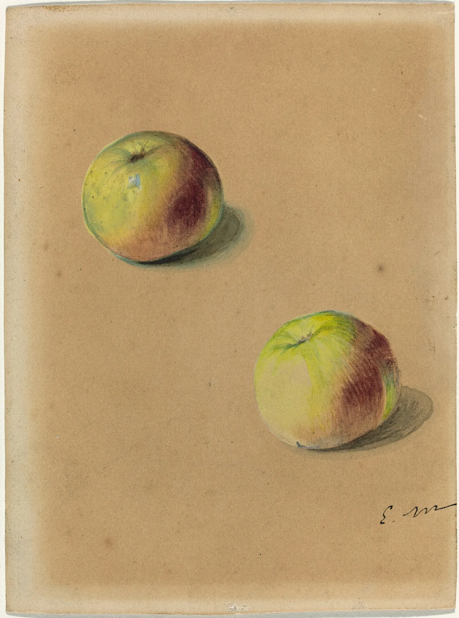 Two Apples Wall Art by Édouard Manet - Canvas Print