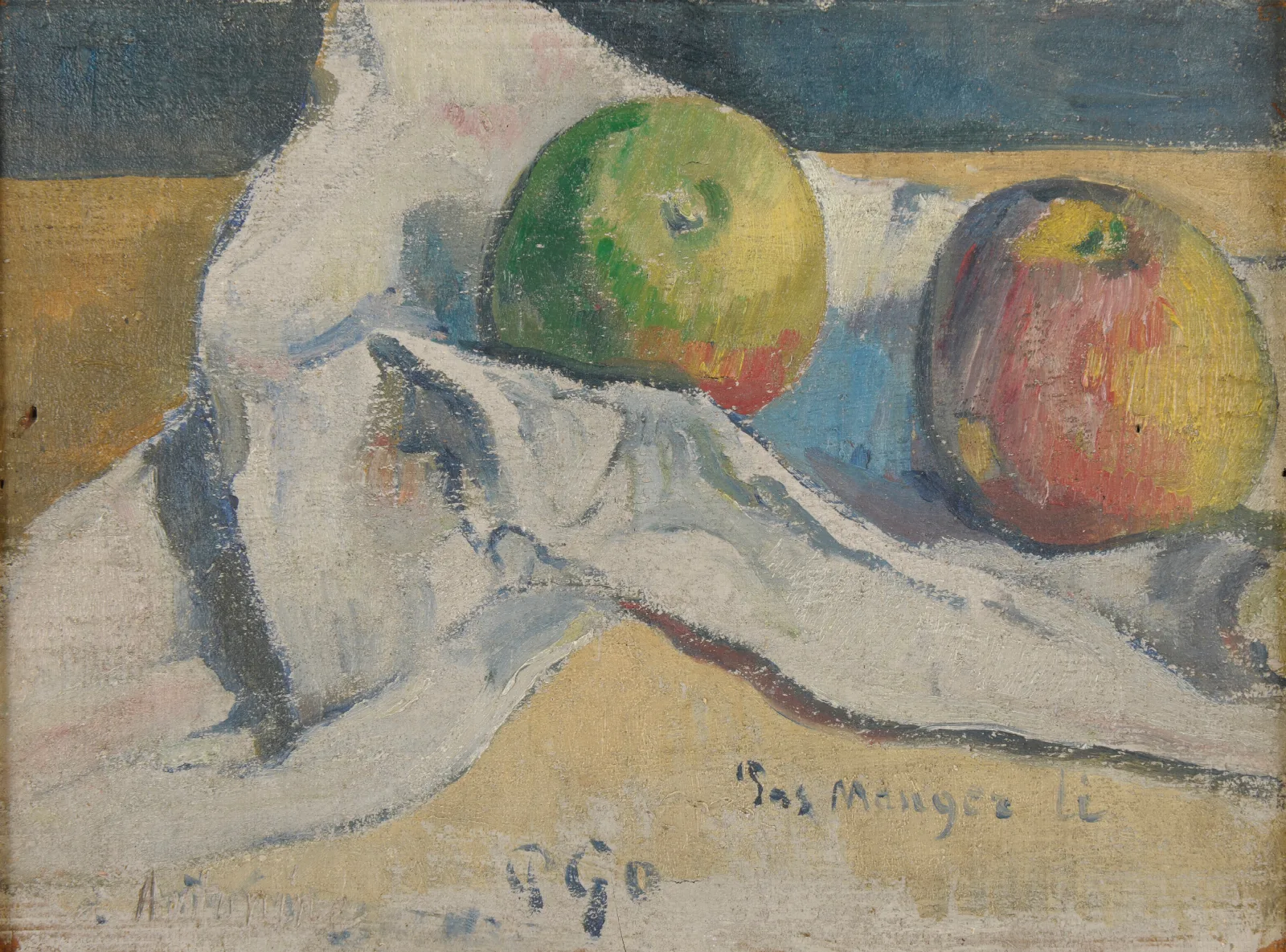 Nature Morte Aux Pommes Wall Art by Paul Gauguin - Canvas Print
