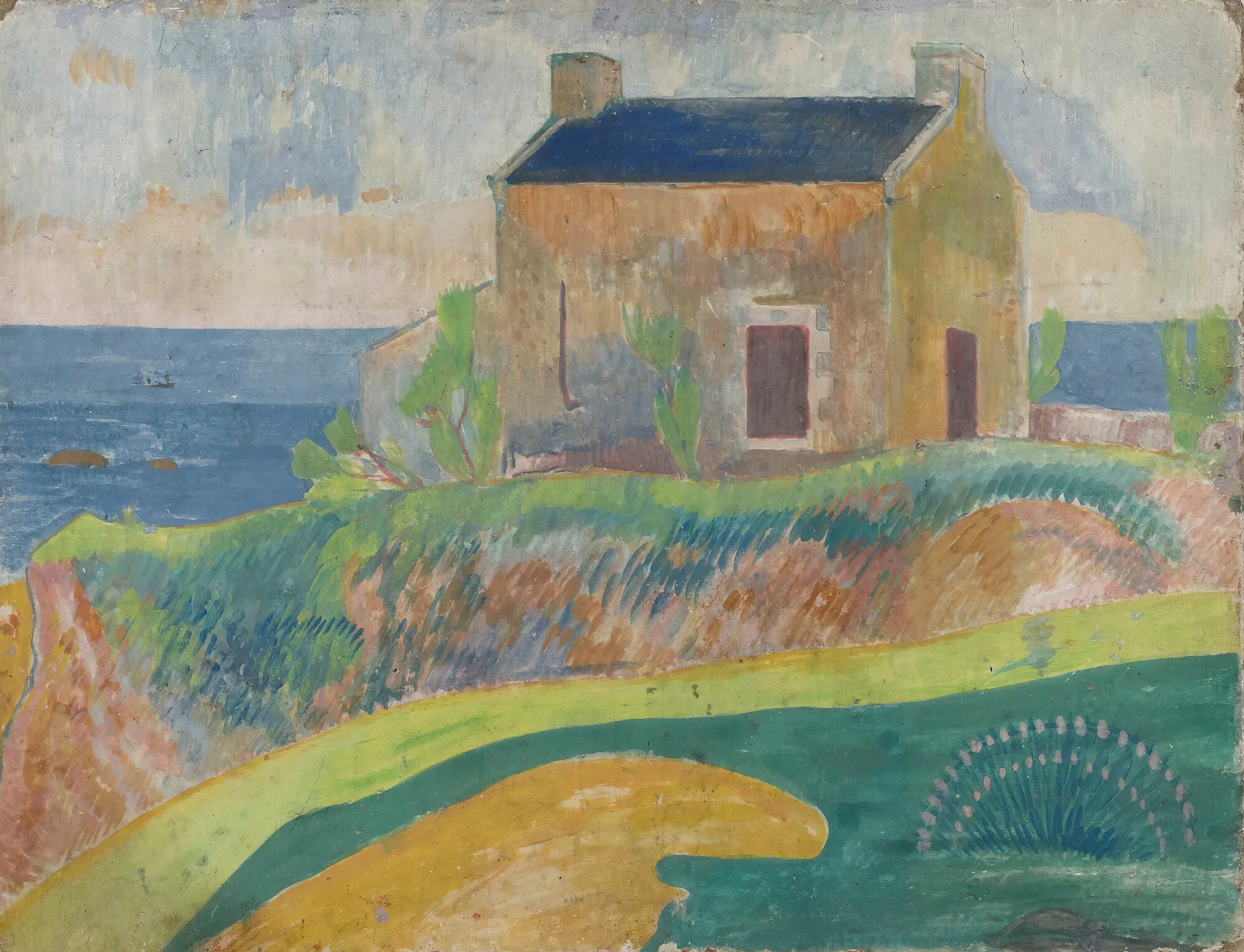 La Maison Du Pendu Wall Art by Paul Gauguin - Canvas Print