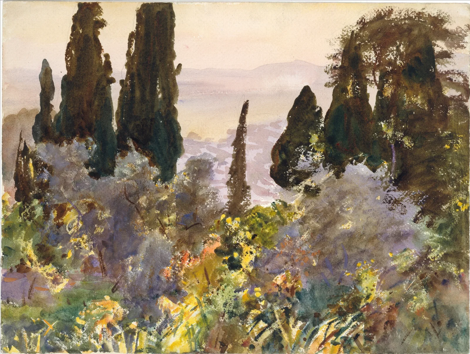 Granada 3 Wall Art by John Singer Sargent - Canvas Print