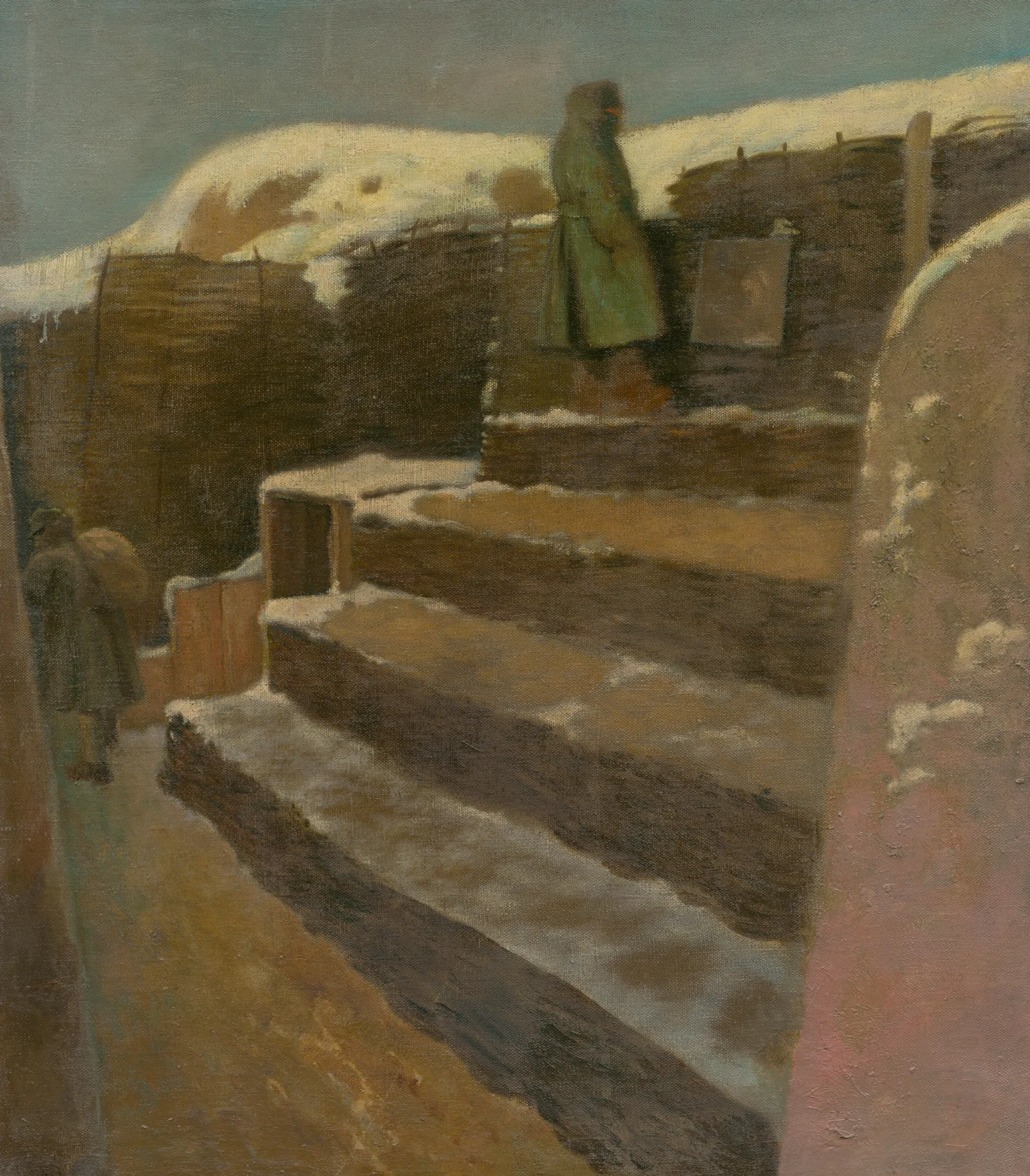 Frontovy Maliar Wall Art by Ladislav Mednyánszky - Canvas Print