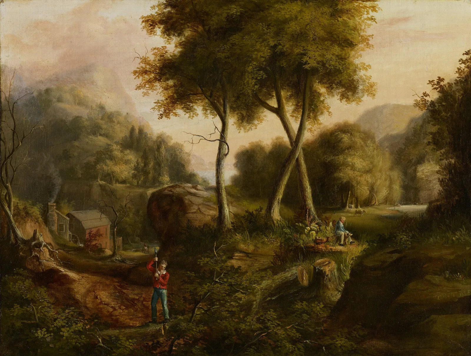 Landscape 74 Wall Art by Thomas Cole - Canvas Print