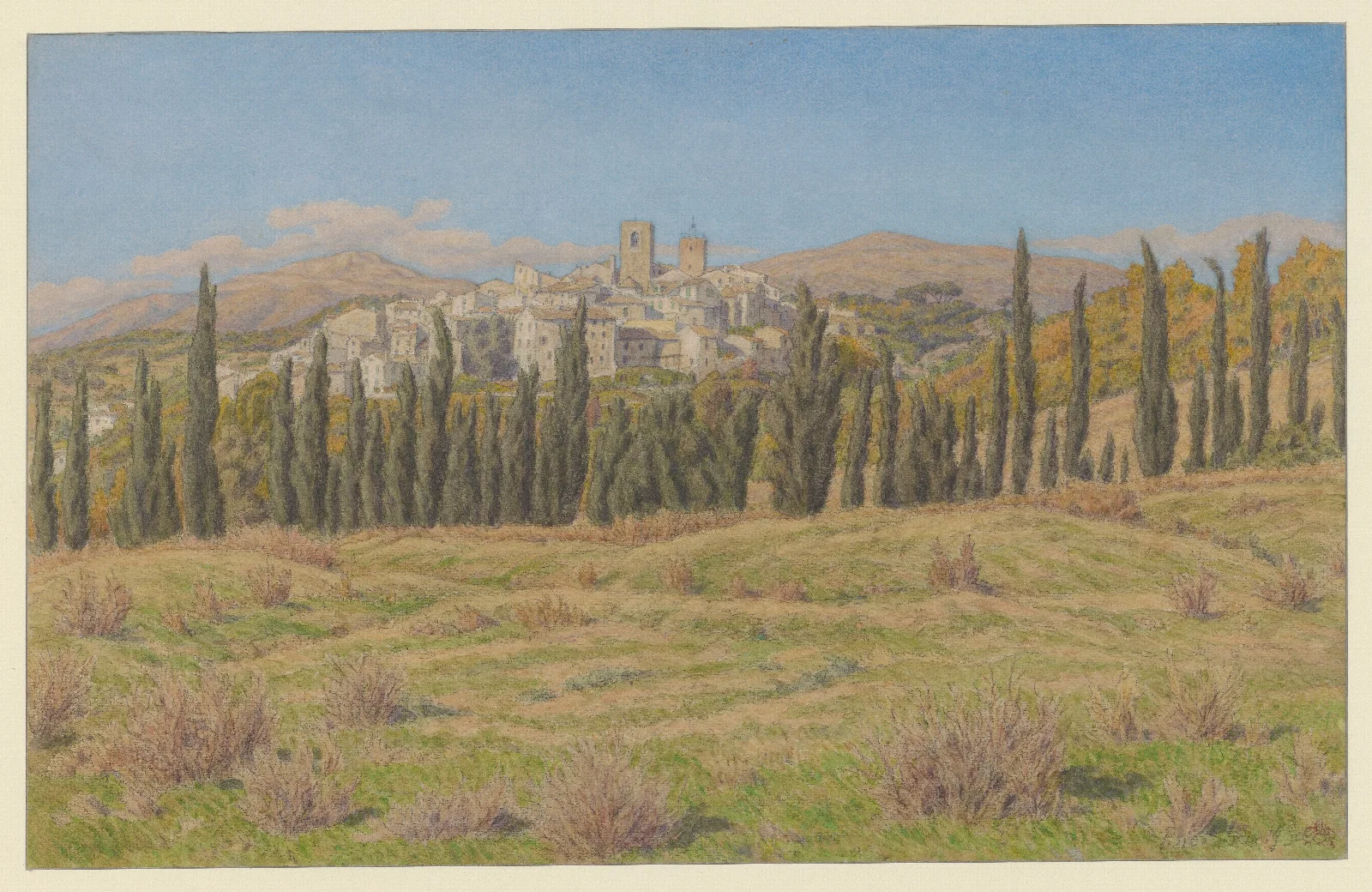 Biot 3 Wall Art by Henri Rivière - Canvas Print