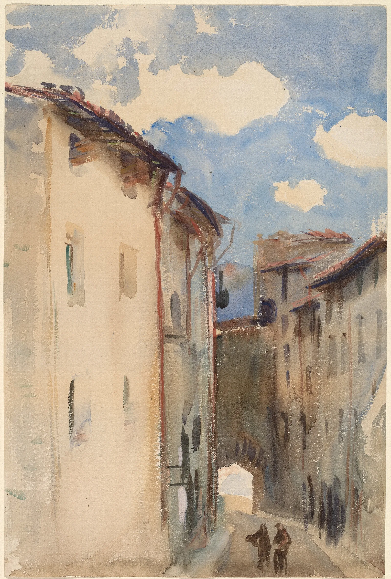 Camprodon Spain Wall Art by John Singer Sargent - Canvas Print