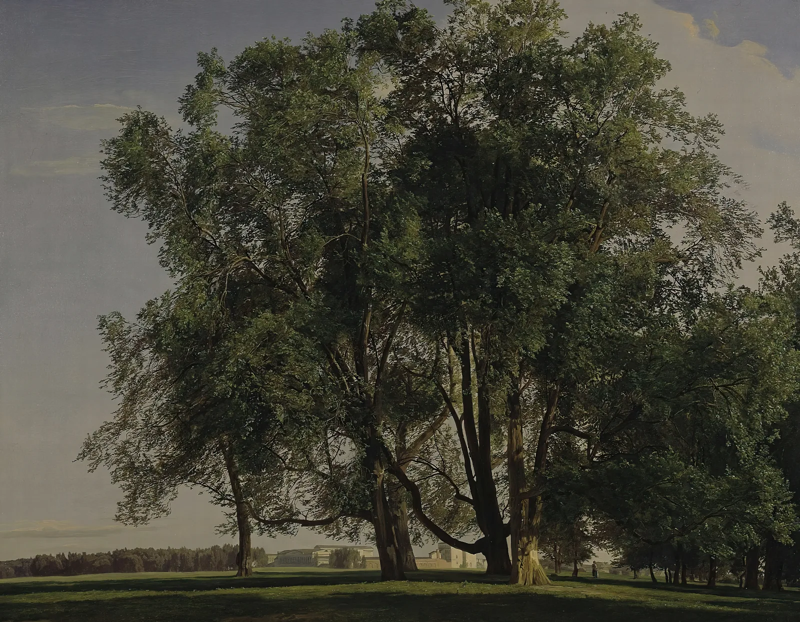 Prater Landscape 2 Wall Art by Ferdinand Georg Waldmüller - Canvas Print