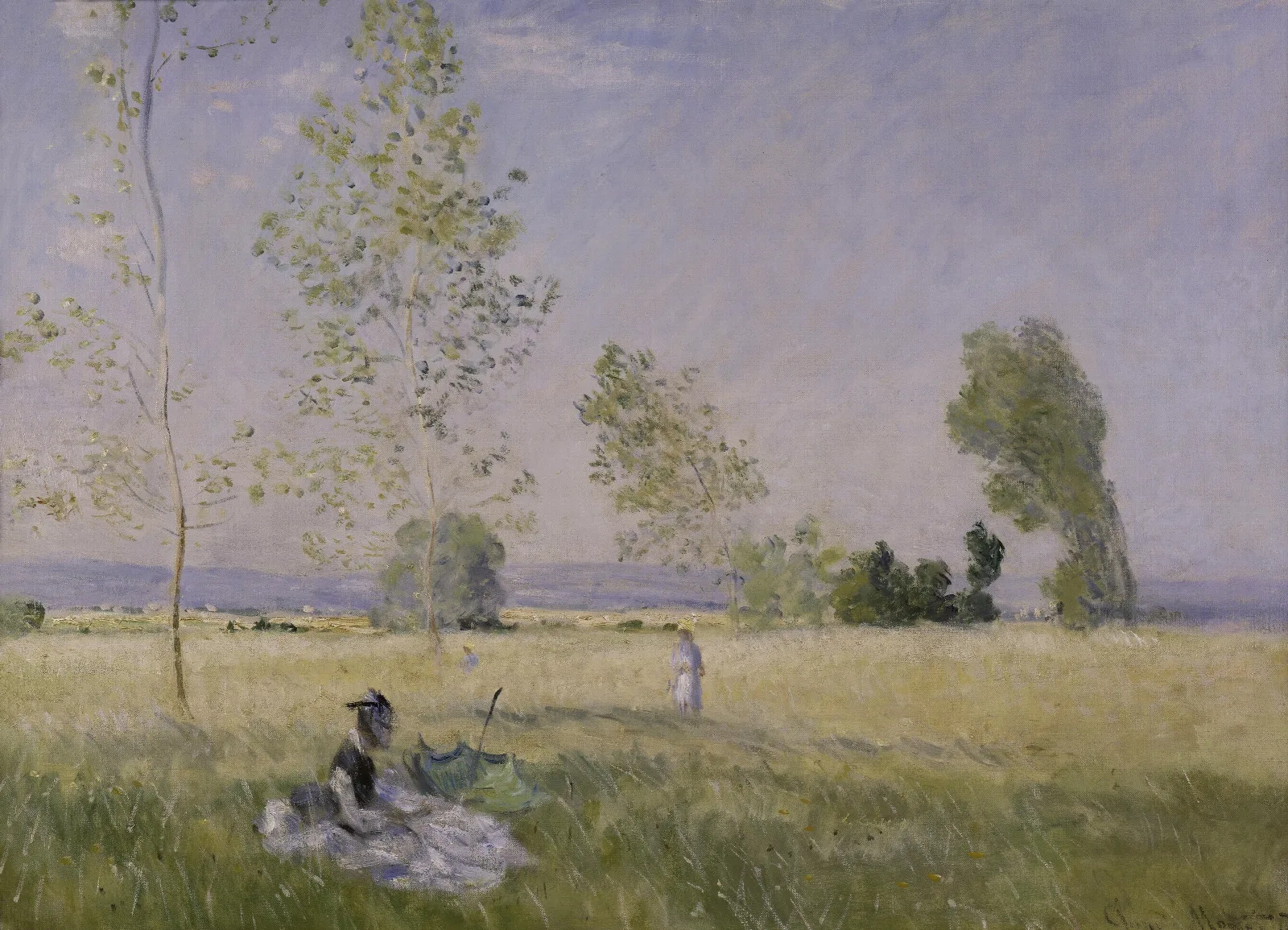 Summer 33 Wall Art by Claude Monet - Canvas Print