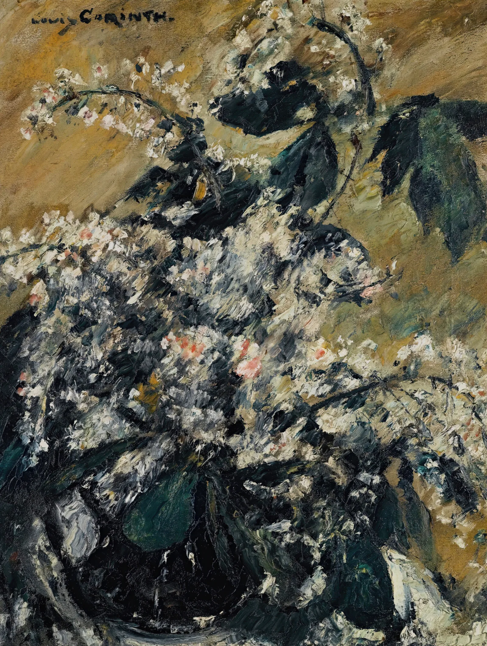Kastanienbluten Horse Chesnut Blossoms Wall Art by Lovis Corinth - Canvas Print