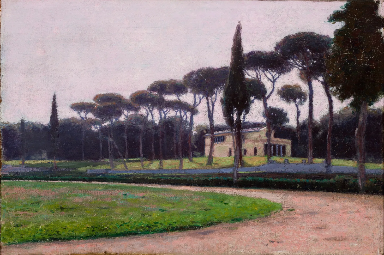 Villa Borghese In Rome Wall Art by Aleksander Gierymski - Canvas Print