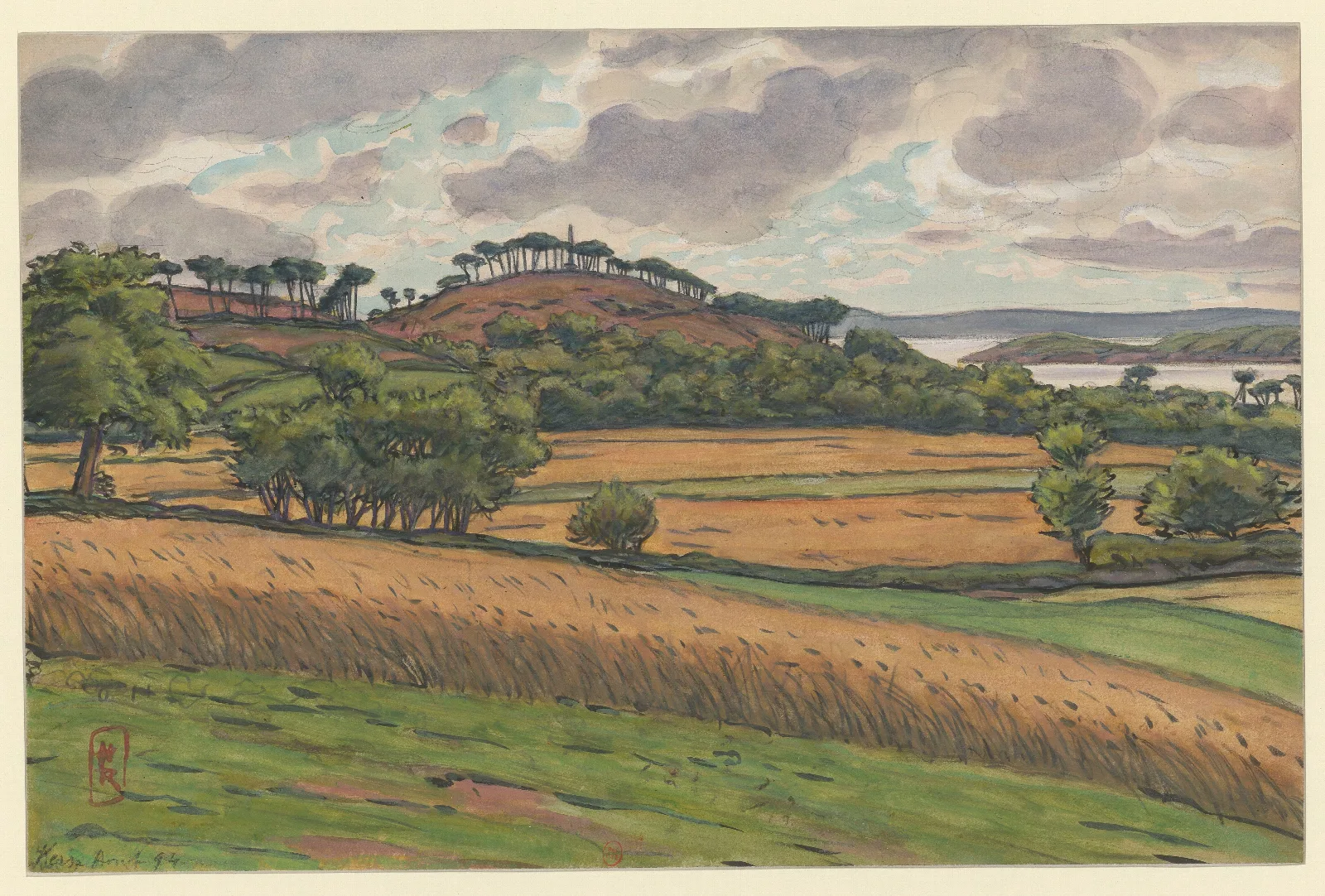 Kersa Wall Art by Henri Rivière - Canvas Print